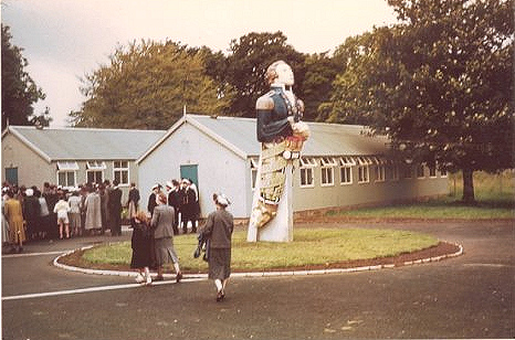 Conway Camp with Nelson  figurehead