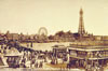 North Pier in 1910 with Big Wheel and the Tower