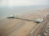 North Pier today at low tide