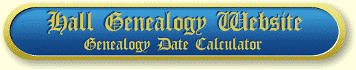 Genealogy Date Calculator