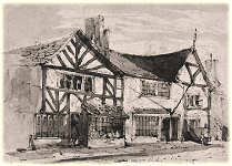 Old Deansgate, Manchester, 1750