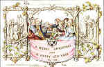 The first Christmas card
